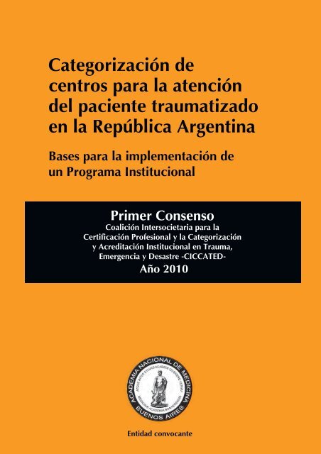 Libro Academia Nacional de Medicina CONSENSO 2010-1