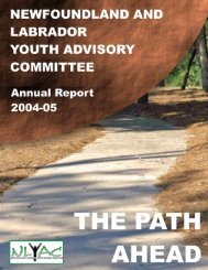 2004-2005 Youth Advisory Committee Annual Report