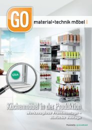 Küchenmöbel in der Produktion - Kesseböhmer