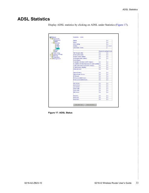 6218-I2 Wireless Router User's Guide - Zhone Technologies