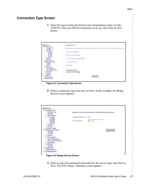 6218-I2 Wireless Router User's Guide - Zhone Technologies