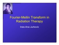 Fourier-Mellin Transform in Radiation Therapy - Research Imaging ...