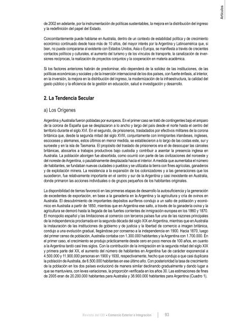 Revista del CEI - Centro de EconomÃ­a Internacional