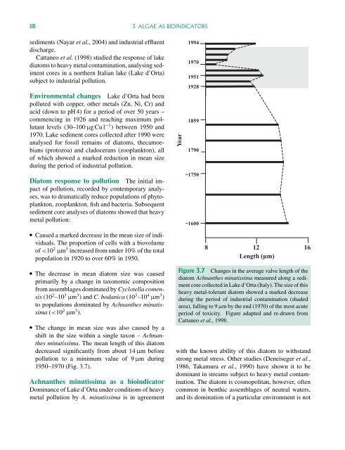 Freshwater Algae: Identification and Use as Bioindicators