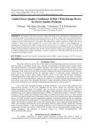 Unified Power Quality Conditioner (UPQC) With ... - Research Inventy