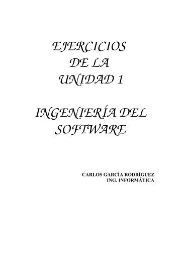 EJERCICIOS .pdf - Departamento de Lenguajes y Sistemas ...
