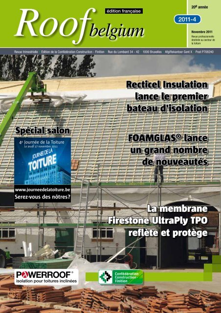 JournÃ©e de la Toiture - Magazines Construction