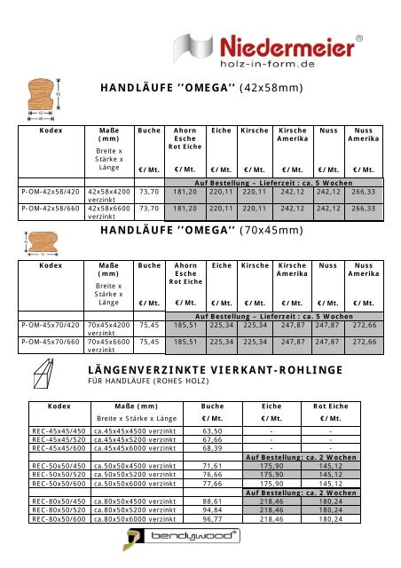 REC - Holz in Form Niedermeier GmbH