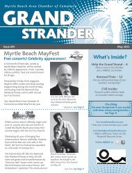 May - Myrtle Beach Area Chamber of Commerce