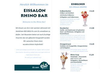 Eissalon Rhino Bar