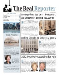 Commercial Deals - The Real Reporter