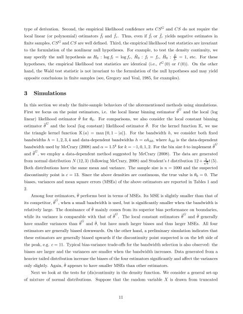 Estimation and Inference of Discontinuity in Density