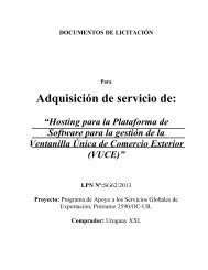 Documentos de licitaciÃ³n - Uruguay XXI