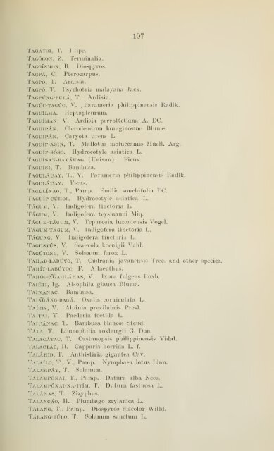 A dictionary of the plant names of the Philippine ... - Rainforestation