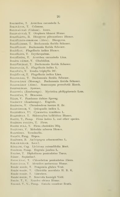 A dictionary of the plant names of the Philippine ... - Rainforestation