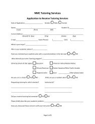 tutoring application (PDF)