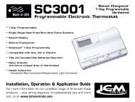 sc3001 install guide - ICM Controls