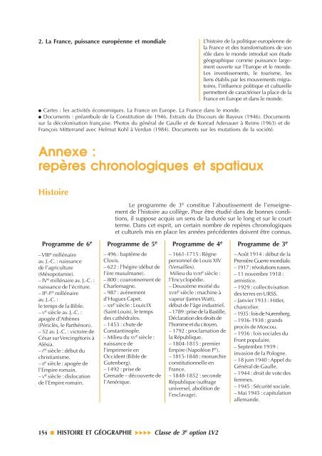 Enseigner au collÃ¨ge - Histoire-gÃ©ographie Ã©ducation civique - Cndp