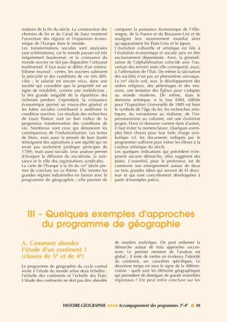 Enseigner au collÃ¨ge - Histoire-gÃ©ographie Ã©ducation civique - Cndp