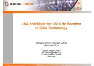 LNA and Mixer for 122 GHz Receiver in SiGe ... - ResearchGate