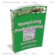 Total Nutrition Aid Center - Young Living Product Catalog www ...