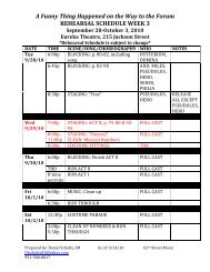 FORUM-Rehearsal Schedule WEEK 3.pdf - 42nd Street Moon