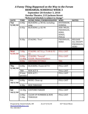 FORUM-Rehearsal Schedule WEEK 3.pdf - 42nd Street Moon