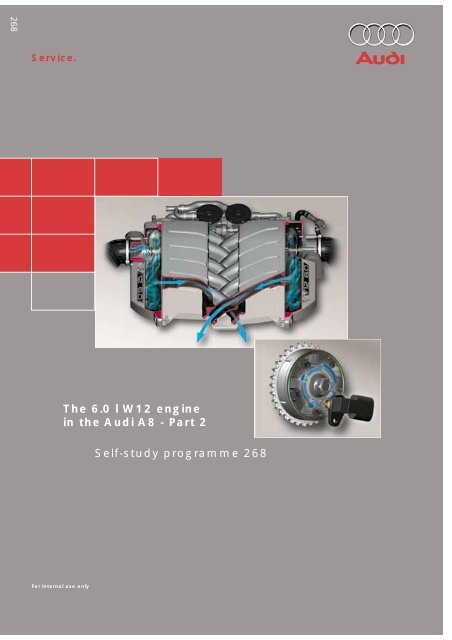 The 6.0 l W12 engine in the Audi A8 - Part 2 Self-study ... - Volkspage | Audi W12 Engine Diagram | | Yumpu