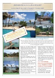 Jindarin Cottage Brochure January 2013.pdf - Jindarin Beach Club ...