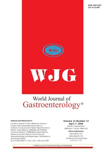 Gaucher disease - World Journal of Gastroenterology