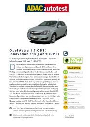 Opel Astra 1 7 Cdti Ecoflex Start Stop Innovation Dpf Adac