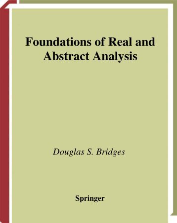Foundations of Real and Abstract Analysis - Axler , Gehring , Ribet.pdf
