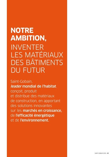 SAINT_GOBAIN_2010_plaquette_FR.pdf - Saint-Gobain