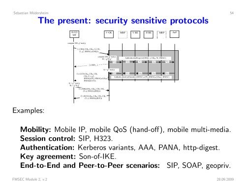 Security Protocols I - Information Security