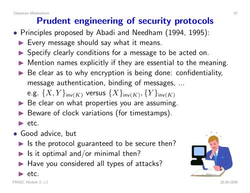 Security Protocols I - Information Security