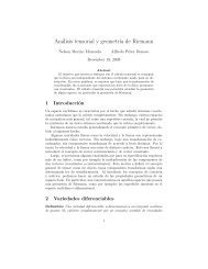 AnÃ¡lisis Tensorial y GeometrÃ­a de Riemann