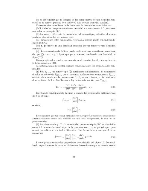 AnÃ¡lisis Tensorial y GeometrÃ­a de Riemann