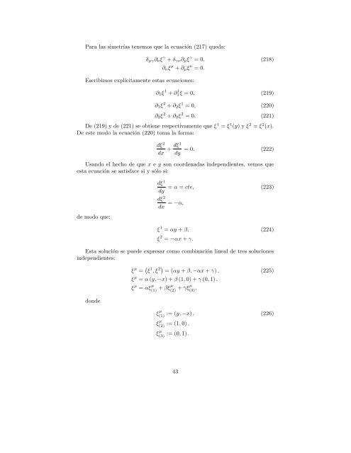 Análisis Tensorial y GeometrÃa de Riemann
