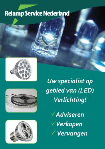 (LED) Verlichting! - Relamp Service Nederland