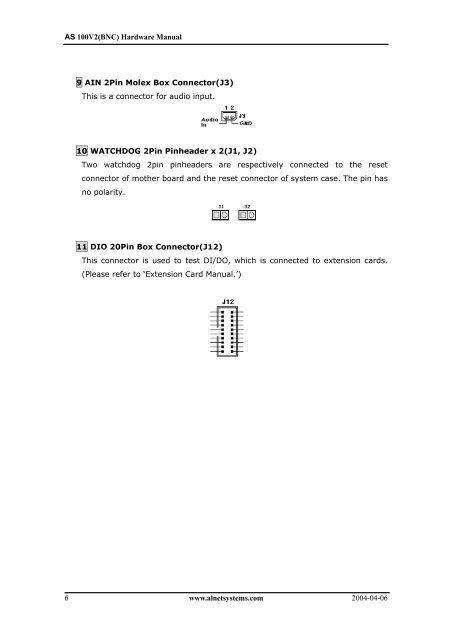 AS100V2 - Alnet Systems