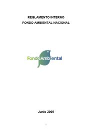 REGLAMENTO INTERNO FONDO AMBIENTAL NACIONAL Junio ...