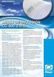 MEDIA DE DIFFUSION CC-600 G (F5) - Filtrair BV