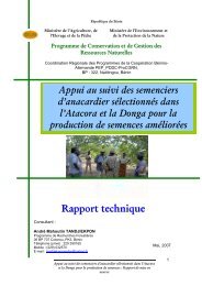 Rapport technique contrat nÂ°43-2007-TandjiÃ©kpon - Le Portail ...