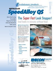 METALCLAD SpeedAlloy QS Tech Sheet.cdr - PSS Corporation Ltd.