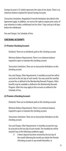 Member Services Agreement - NASA Federal Credit Union