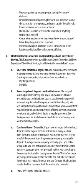 Member Services Agreement - NASA Federal Credit Union