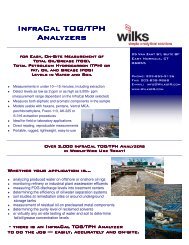 InfraCal TOG/TPH Analyzers for Easy, On-site Measurements of Oil ...