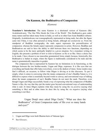 32 On Kannon, the Bodhisattva of Compassion - Shasta Abbey