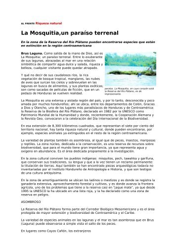 AL FRENTE Riqueza natural - International Biodiversity Day