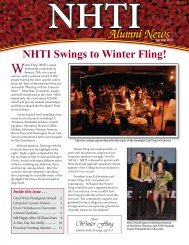 NHTIAlumni NewsSpring 2011 - NHTI - Concord's Community College